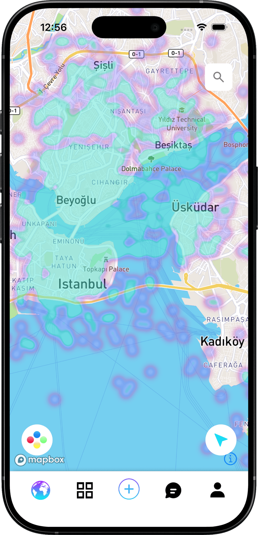 Karte von Istanbul